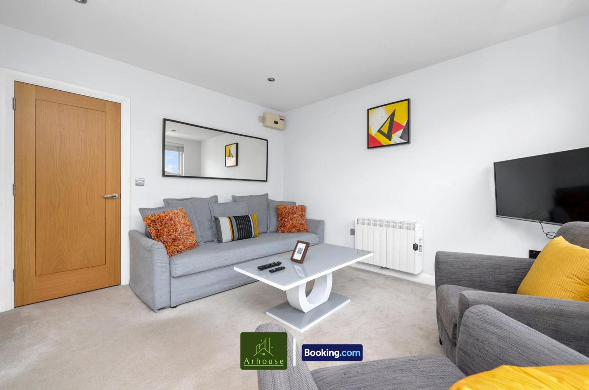 Two Bedroom By Arhouse Short Lets & Serviced Shoreditch With Free Wifi *