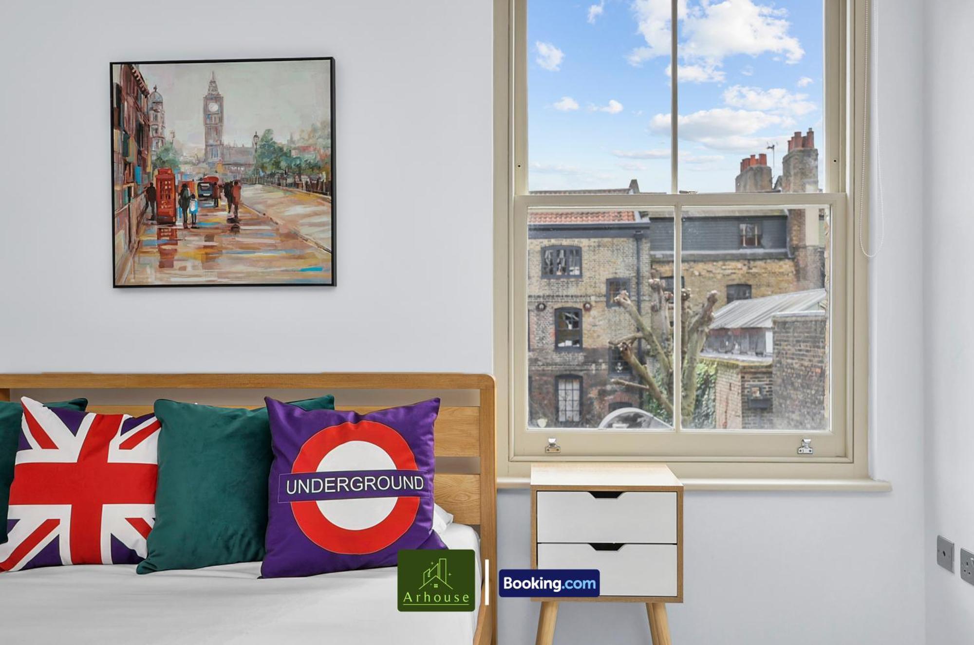 Two Bedroom By Arhouse Short Lets & Serviced Shoreditch With Free Wifi * Londra