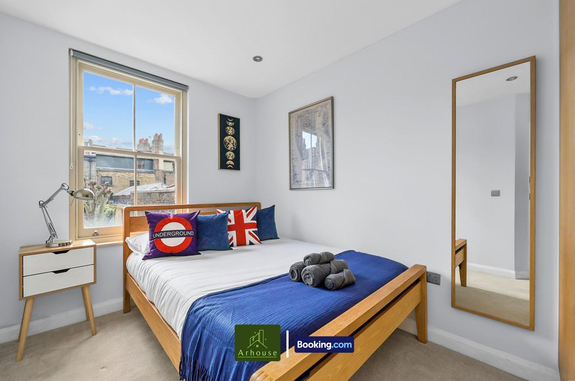 Appartamento Two Bedroom By Arhouse Short Lets & Serviced Shoreditch With Free Wifi Londra