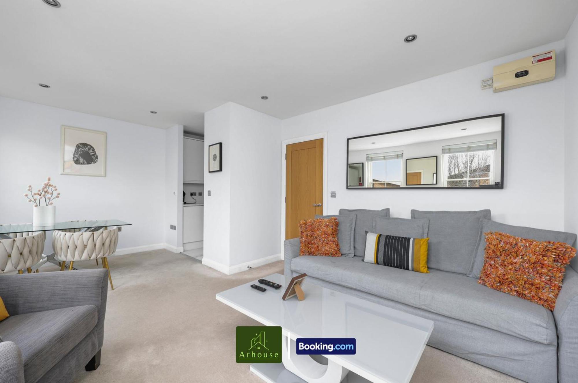 Appartamento Two Bedroom By Arhouse Short Lets & Serviced Shoreditch With Free Wifi
