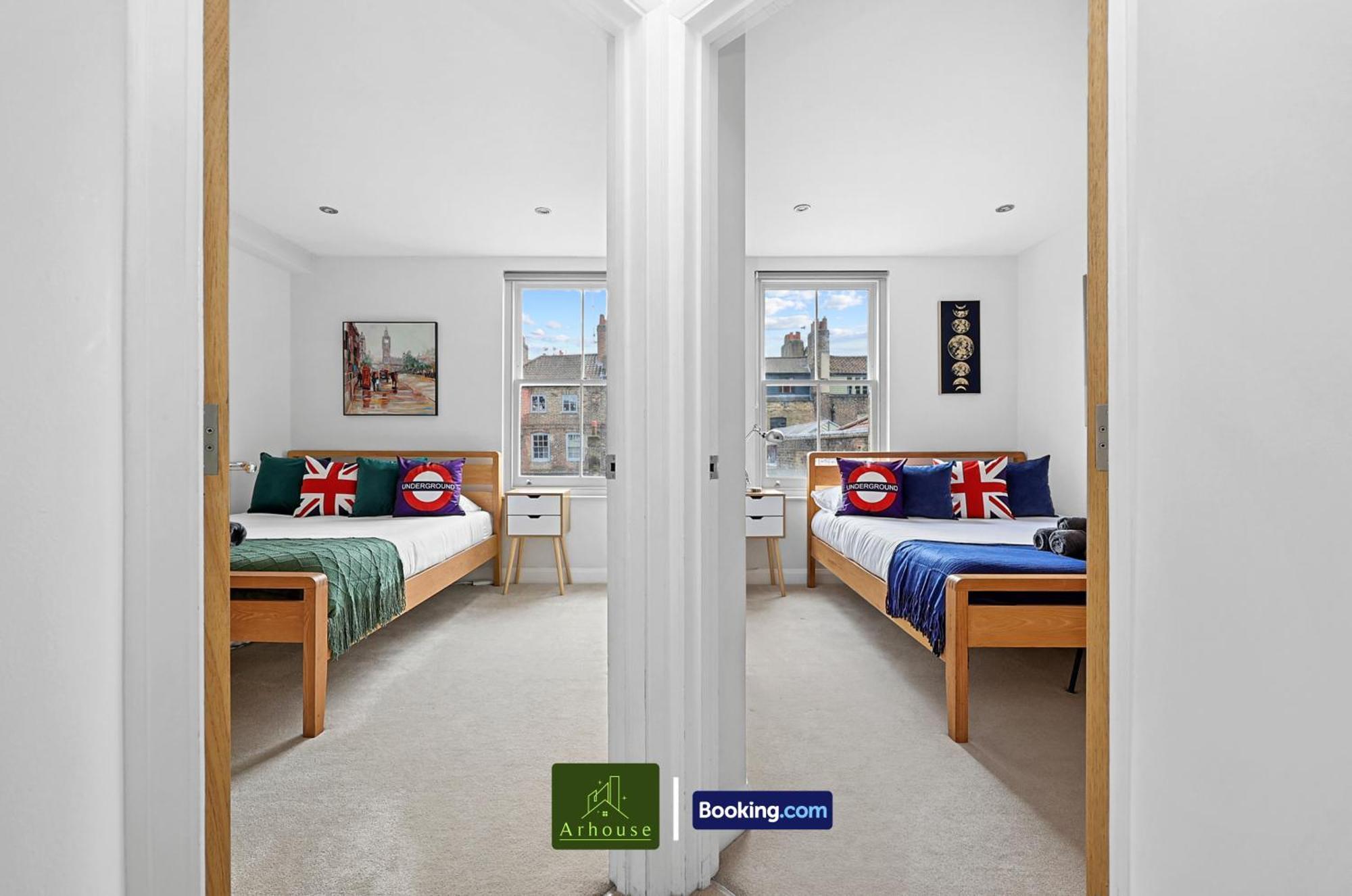 Two Bedroom By Arhouse Short Lets & Serviced Shoreditch With Free Wifi Appartamento *