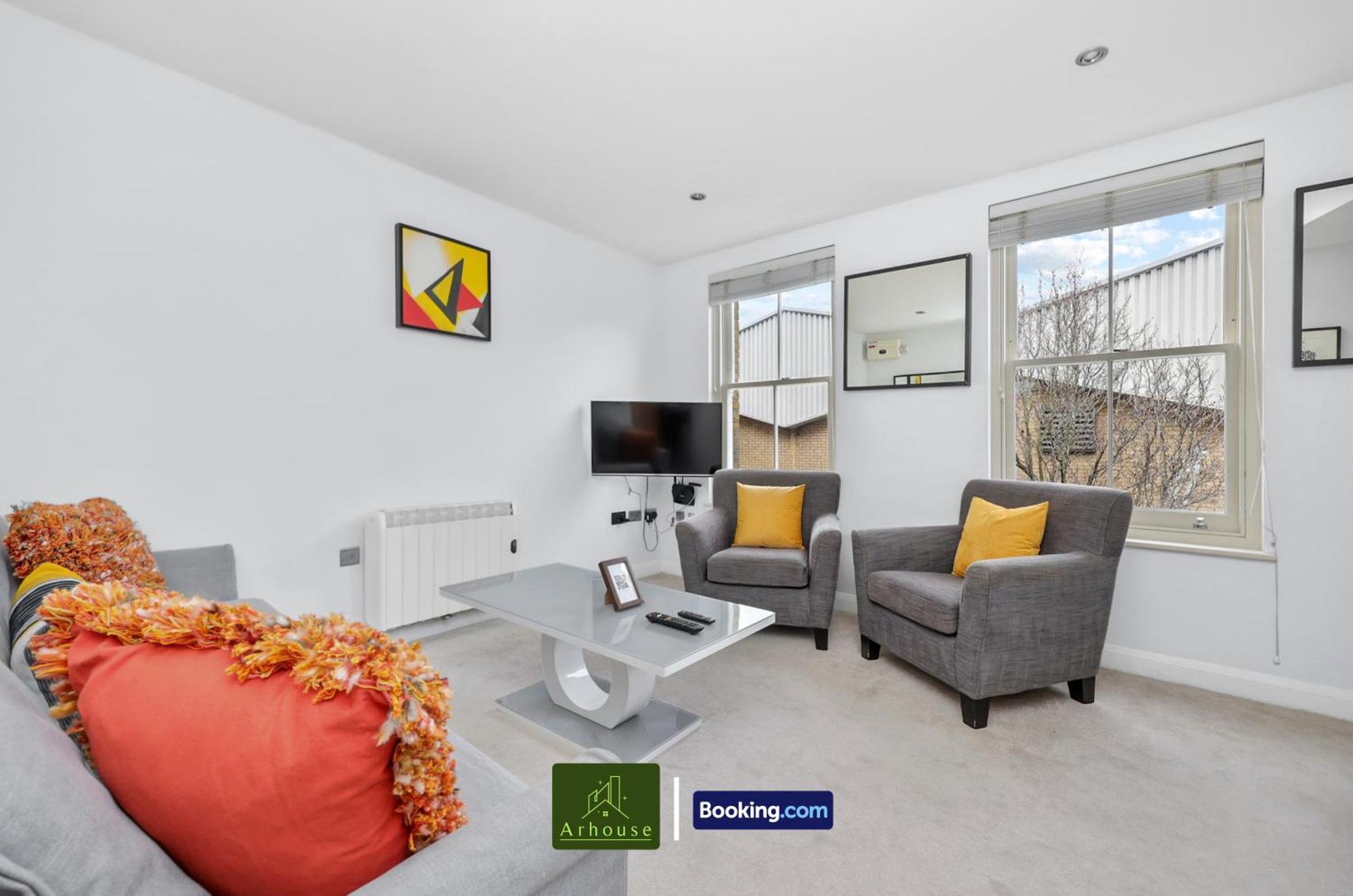 Two Bedroom By Arhouse Short Lets & Serviced Shoreditch With Free Wifi Londra