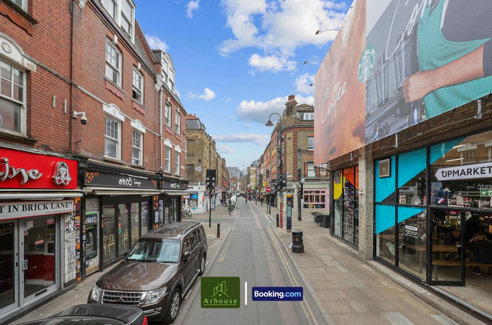Two Bedroom By Arhouse Short Lets & Serviced Shoreditch With Free Wifi