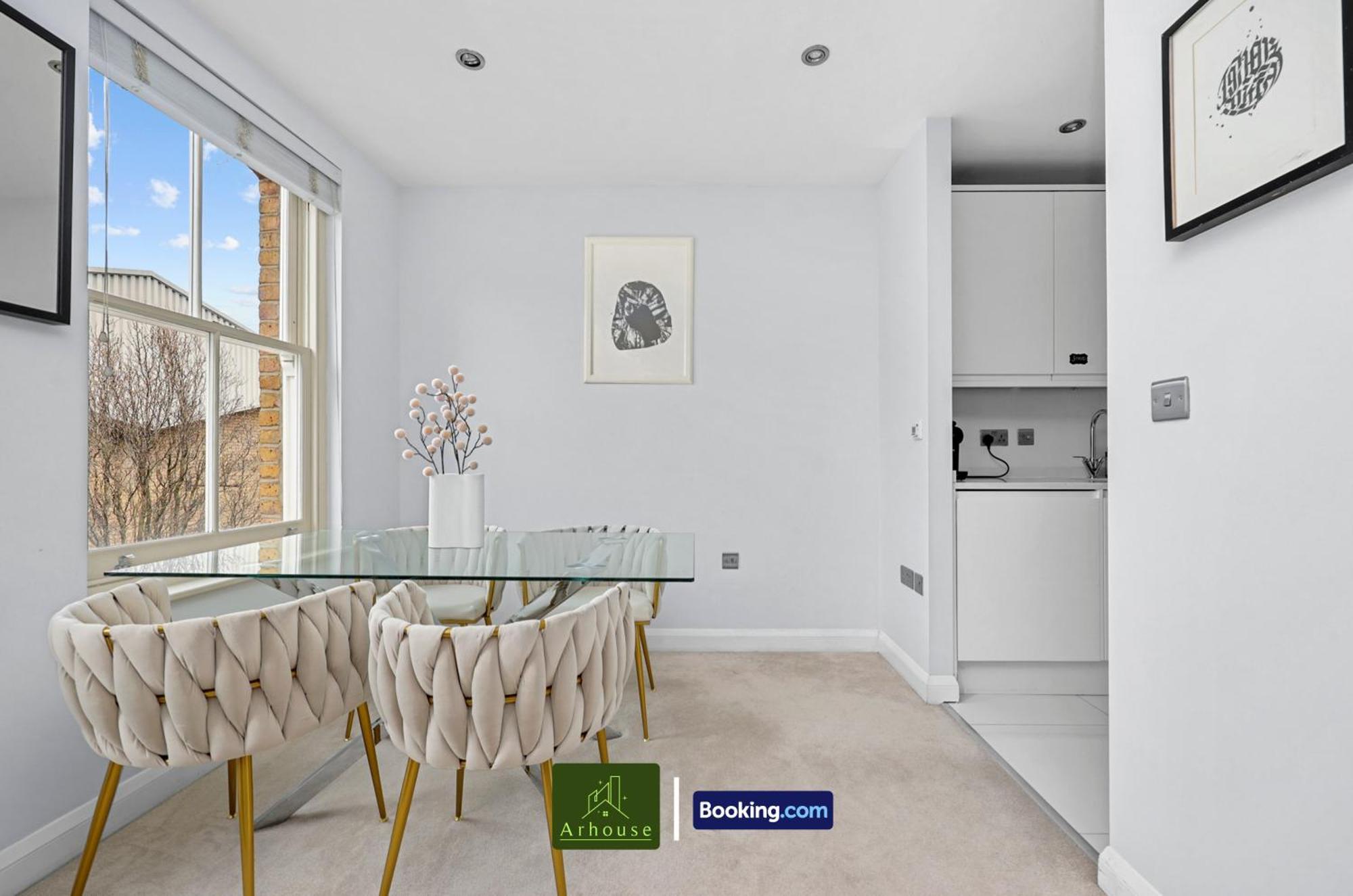 Two Bedroom By Arhouse Short Lets & Serviced Shoreditch With Free Wifi Londra