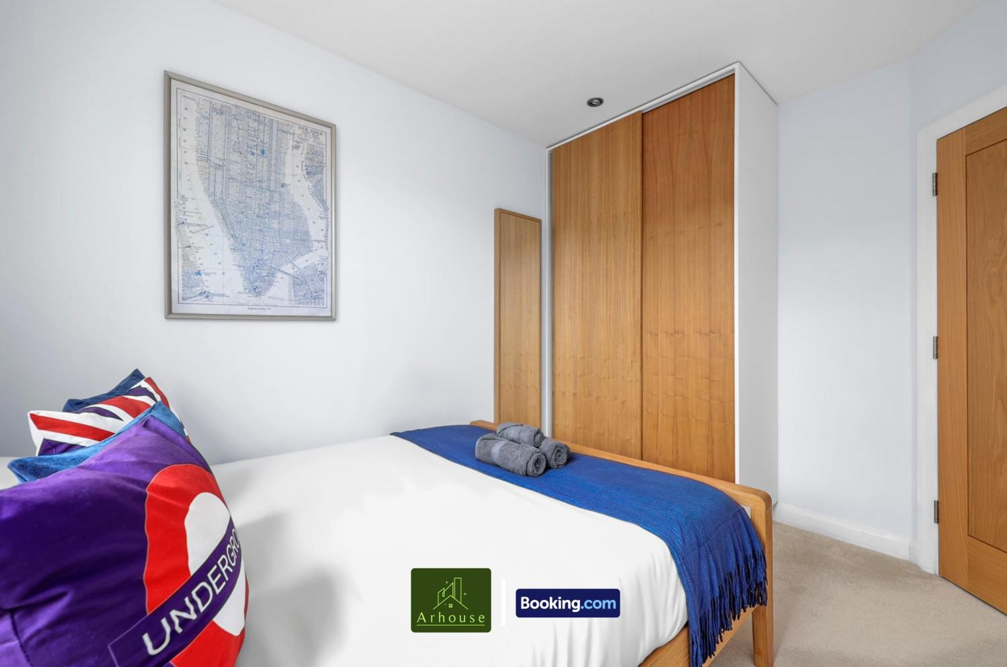 Two Bedroom By Arhouse Short Lets & Serviced Shoreditch With Free Wifi