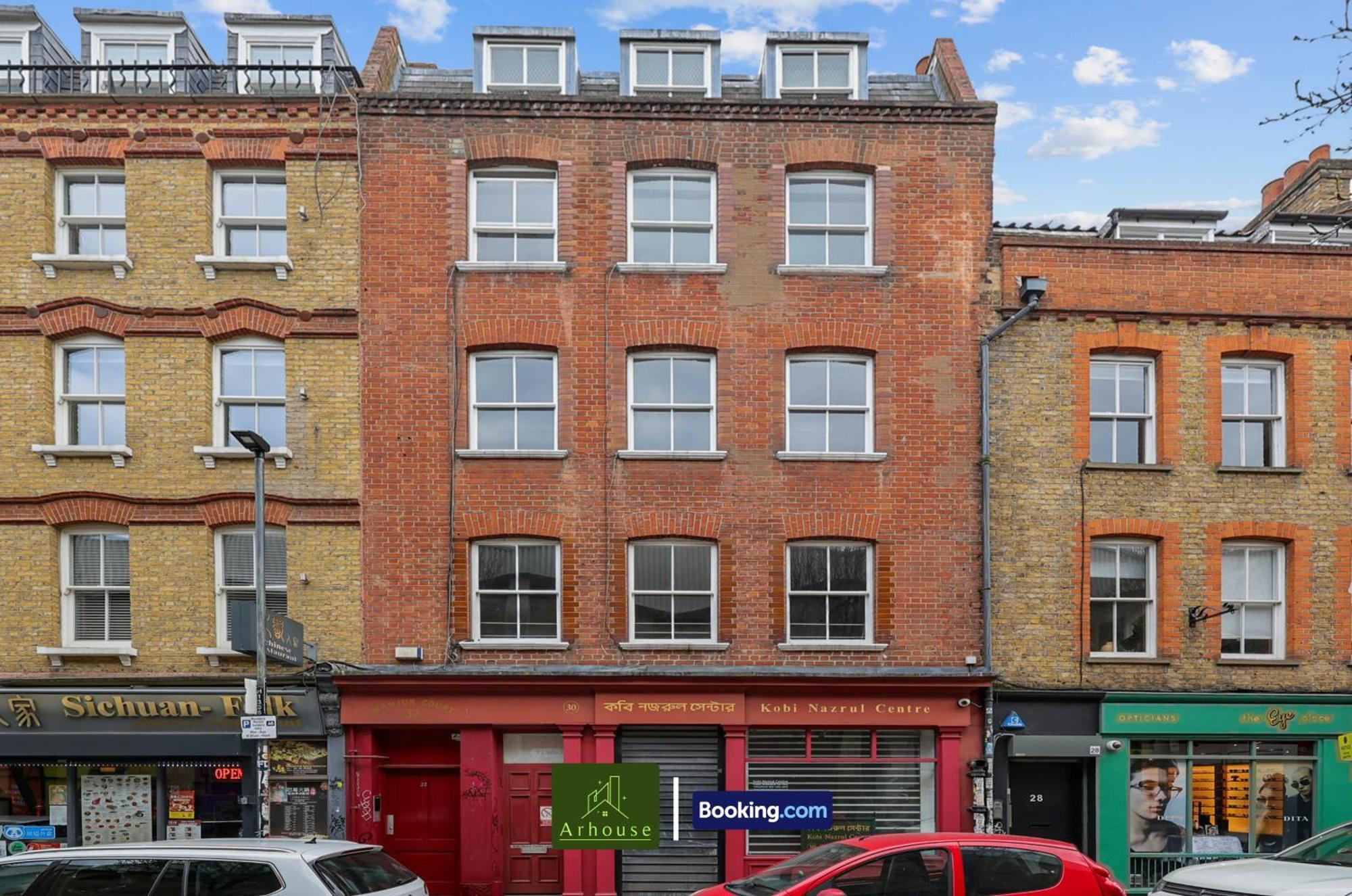 Two Bedroom By Arhouse Short Lets & Serviced Shoreditch With Free Wifi Londra